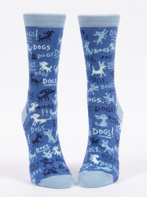 Image of Dogs! W-Crew Socks